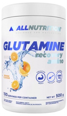 AllNutrition Glutamine Recovery Amino 500 g - natural