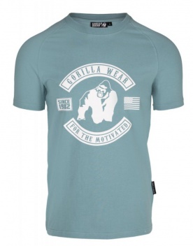 Gorilla Wear Pánske tričko Tulsa Blue - 3XL