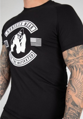 Gorilla Wear Pánske tričko Tulsa Black - 3XL