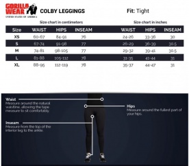 Gorilla Wear Colby dámské legíny sivé - S