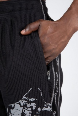 Gorilla Wear Pánské tepláky Buffalo Old School Pants Black/Grey - XXL/3XL