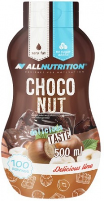 AllNutrition Sweet Sauce 500 ml - čokoláda/oriešok