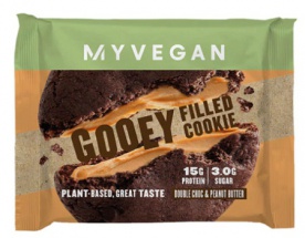Myprotein Vegan Gooey Filled Cookie 75 g - čokoláda/slaný karamel
