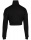 Gorilla Wear Dámska Ocala crop top mikina so zipsom čierna - M