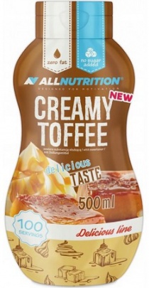AllNutrition Sweet Sauce 500 ml - čokoláda/oriešok