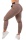 Nebbia Tepláky Iconic s elastickým pásom 408 hnedá - XS