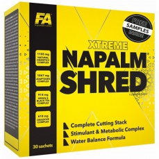 FA Xtreme Napalm Shred 30 sáčkov VÝPREDAJ 6.2025