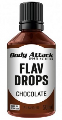 Body Attack Flav Drops 50 ml - Jahoda