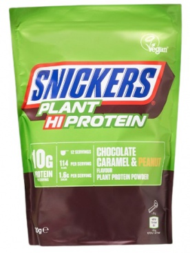 Mars Plant Protein Powder 420 g - Snickers (čokoláda/karamel/arašidy)