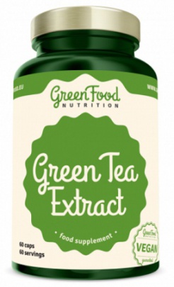 GreenFood Zelený Čaj Extrakt 60 kapsúl