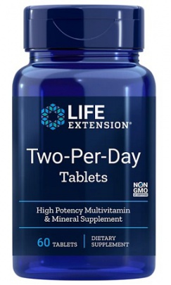 Life Extension Two-Per-Day Tablets 60 kapsúl