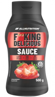 AllNutrition F**king Delicious Sauce 500 g - jahoda