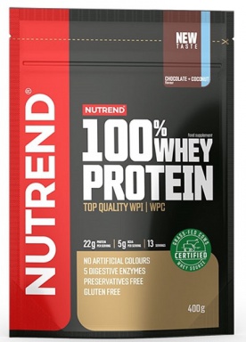 Nutrend 100% Whey Protein 400 g - vanilka