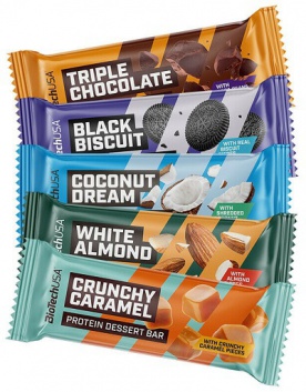 BiotechUSA Protein Dessert Bar 50 g - Triple Chocolate