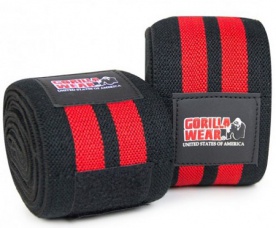 Gorilla Wear Kolenné bandáže 2 m - čierna/zlatá