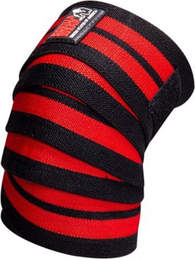 Gorilla Wear Kolenné bandáže 2 m - čierna/zlatá