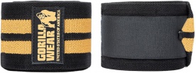 Gorilla Wear Kolenné bandáže 2 m - čierna/zlatá