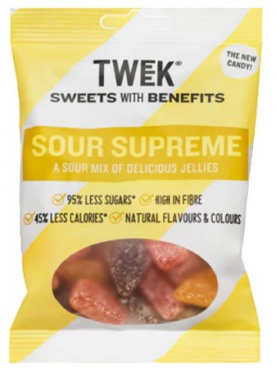 Tweek Gumové cukríky 80 g - sour supreme