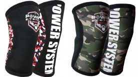Power System Kolenní bandáže Knee Sleeves Camo - S/M