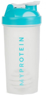MyProtein šejkr 600 ml - čirý/čierny