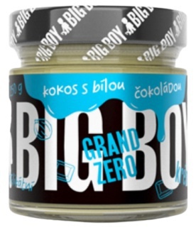 Big Boy Grand Zero 250 g - tmavá čokoláda