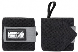 Gorilla Wear Bandáže na zápästie BASIC - čierna
