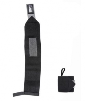 Gorilla Wear Bandáže na zápästie BASIC - čierna
