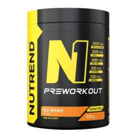 Nutrend N1 PRE-WORKOUT 510 g - tropical candy