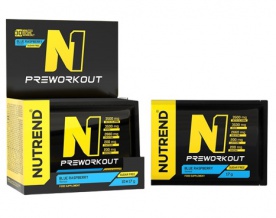 Nutrend N1 PRE-WORKOUT 10x17g - červený pomaranč