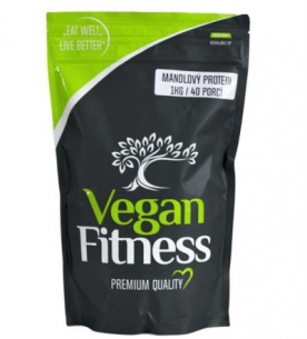 Vegan Fitness Mandľový Protein 750 g PROŠLÉ DMT (31. 3. 2023)