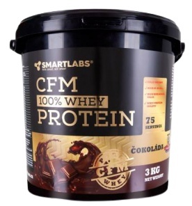 Smartlabs CFM 100% Whey Protein 3000 g - vanilka
