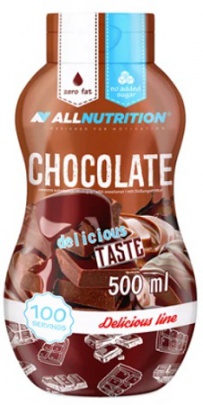 AllNutrition Sweet Sauce 500 ml - čokoláda/oriešok