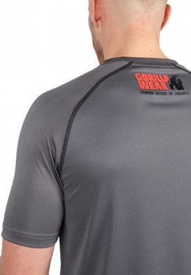Gorilla Wear Pánske tričko Performance šedá - 4XL