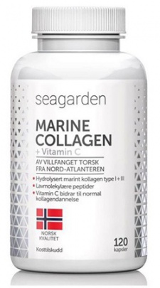 Seagarden Marine Collagen + Vitamin C 120 kapsúl