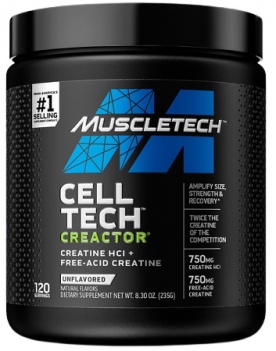 MuscleTech Celltech Creactor 235 g - bez príchuti