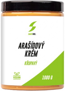 SmartFuel Arašídový krém 1000 g - jemný