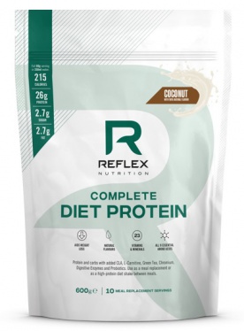 Reflex Complete Diet Protein 600g - kokos PREŠLA DMT 12.2024