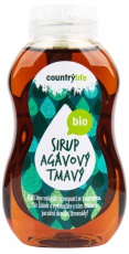 Country life BIO Sirup agávový tmavý 250 ml