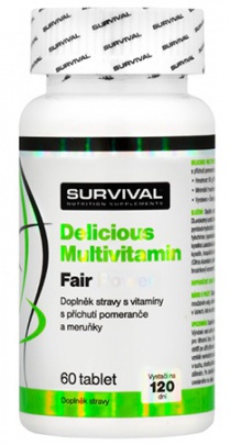 Survival Delicious Multivitamin Fair Power 60 tabliet