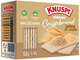 Knuspi Classic Crispbread 150 g - Jarní zelenina