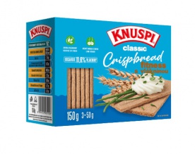 Knuspi Classic Crispbread 150 g - Jarní zelenina