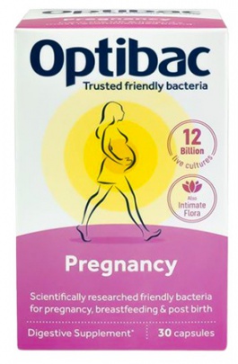 Optibac Pregnancy (Probiotiká v tehotenstve) 30 kapsúl