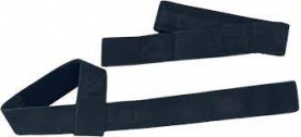 Power System Posilňovacie kožené trhačky Leather Lifting Straps - hnedá