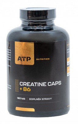 ATP Nutrition Creatine Caps + B6 180 kapsúl
