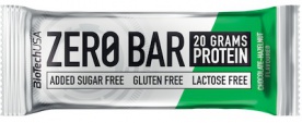 BiotechUSA Zero Bar 50 g - čokoláda/oriešok VÝPREDAJ (11. 12. 2022)