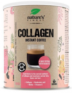 Nature's Finest Collagen Coffee 125g PREŠLA DMT 9.1.2024