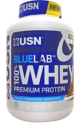 USN Bluelab 100% Whey Premium Protein 2000 g - slaný karamel PREŠLA DMT 6.2025