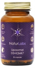NaturLabs Liposomální Vitamín D3 + K2 30 kapsúl