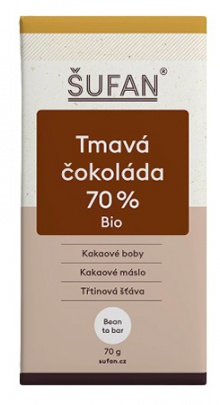 Šufan Tabuľková Čokoláda 70 g - mliečna 51 %