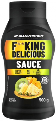 AllNutrition F**king Delicious Sauce 500 g - jahoda